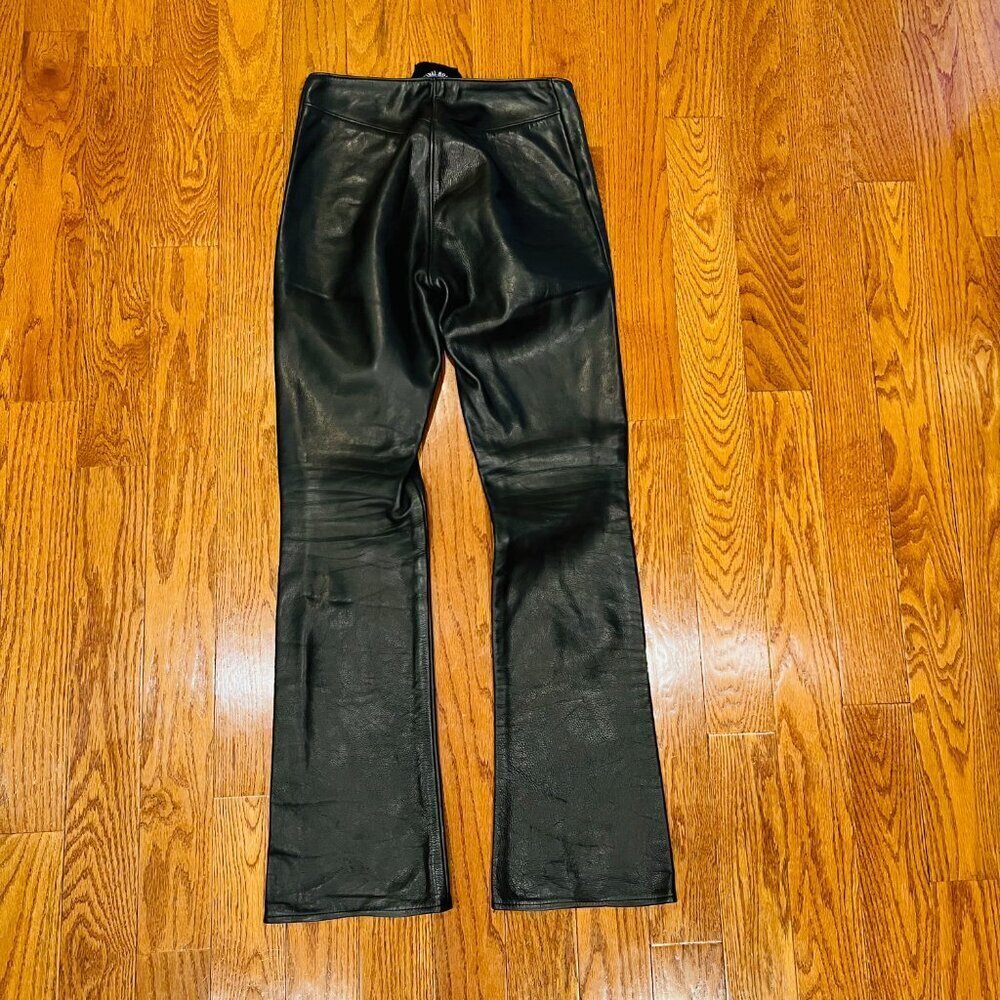 Vintage Agatha Blois Custom Leather Womens Pants Original - Picture 15 of 16